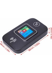 Resim Mobile Wifi Modem - Taşınabilir Hotspot, Ekranlı, Yüksek Hızlı Kablosuz Internet Cihazı 