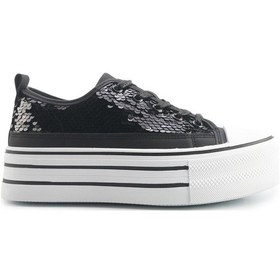 Resim Butigo 25s-002 5fx Siyah Kadın Sneaker 000000000101983260 Siyah 