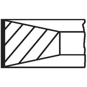 Resim Mahle 039rs001190n0 - Segman Ford-pkw/peugeot 73.7 Mm Std 