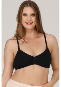 Resim Parlingerie Emzirme Sütyeni Büyük Beden Siyah 