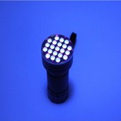 Resim 21 Led Taşınabilir Uv Ultra Menekşe Blacklight Fener Torch Lamba Dedektörü Işık Siyah 