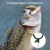 Resim 200m Şeffaf Fluorokarbon Olta İğnesi, 4.4kg-21kg Görünmez İp, Güçlü Şok Emme, Tuzlu ve Tatlı Suyun Her Şeyi İçin Uygun 