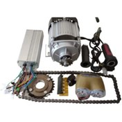 Resim CANSINMOTORS 48v / 800w Dc Redüktörlü-zincir Aktarmalı Motor Seti 