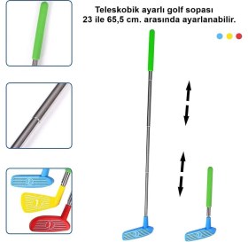 Resim Sinerjim Minyatür Mini Golf Seti - S00003258 
