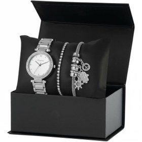 Resim Forentina Beyaz Taşlı Kombin Saat Şans Bilekliği Set - Ps165100tr 