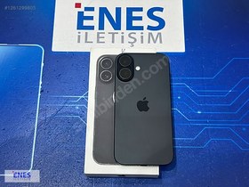 Resim Apple iPhone 16 İkinci El YD | 128 GB | Siyah 
