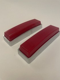 Resim Ahmet Otomotiv 2 Adet Etiketçilere Özel Gazetelik Oto Direk Lambası İç Aydılantama Lambası Kırmızı Renk 