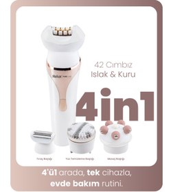 Resim Relux Rep9542 Purecare Islak Kuru Epilasyon Aleti Masaj & Piling & Epilatör 