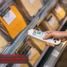 Resim Testo Testo 104 Ir Bt Akıllı Lazerli ve Problu Gıda Termometresi 