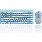 Resim Maiyame Oyuncu İçin 2.4g Kablosuz Klavye Ve Mouse Seti - 86 Tuşlu Ergonomik Tasarım Windows Tüm Sürüm Diğer 