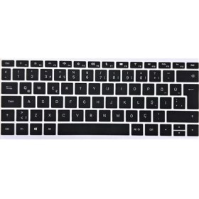 Resim Arabulalaca Huawei Matebook 13 2020 Türkçe Q Silikon Klavye Koruyucu WRT-W19 