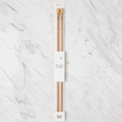 Resim La Mia Whitewood 5.5 mm 36 cm Ahşap Örgü Şişi 