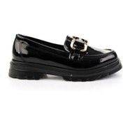 Resim Siyah Kadın Loafer Ayakkabı K01823060998 Çok Renkli 