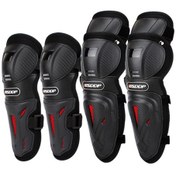 Resim Suofeng Adet Yetişkin Dizlik, Dirseklik Ayarlanabilir. Diz Kapağı, Pedleri Koruyucu. Dirsek Zırhı Motosiklet, Bisiklet Yarışları İçin. Siyah 