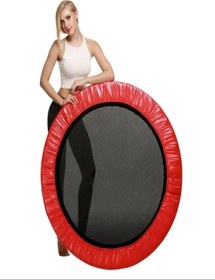 Resim 92 Cm Deluxe Trambolin (Kırmızı) 