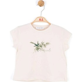 Resim Nk Kids 36507-ZEYTİN Bluz Krem 4/8 
