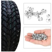 Resim Wezone Lastik Kaymazlık Çivi Tungsten Çelik, 8mm 10mm Uçlu, Motosiklet-atv-offroad Uyumlu, 100 Adet, Yüksek Dayanıklı Kaymazlık Artırıcı 