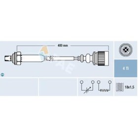 Resim Fae 11781738282 LAMBDA SENSÖRÜ BMW E36 91- FAE-77187 