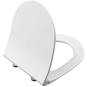 Resim VitrA Sento İnce Klozet Kapağı Yavaş Kapanır Beyaz 120-003-009 