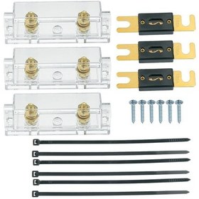 Resim 3'ü 1 Arada Anl Araç Ses Modifiye Sigorta Tutucu, 200a Sigortalı, Akım: 100a 