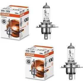 Resim Osram H4 12V 60 55W Far Ampulü - 2 Adet 