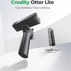 Resim Creality Otter Lite Basic 3D Tarayıcı, 0,05MM Hassasiyet, Yenilikçi Dört Gözlü Tasarım, Her Boyuta Uygun, 30FPS, ONE-SHOT3D, DOE3D Yapılandırılmış Işık Teknolojisi 