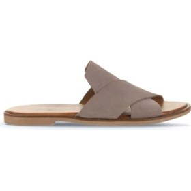 Resim Bueno Shoes Gri Koyu Alf Süet Kadın Düz Terlik 01WA5710 01WA5710 