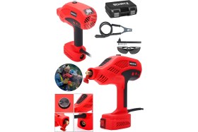 Resim Schatz 300 Amper Sjs Metal Şanzıman Çift Kart Çift Soğutmalı El Tipi Invertör Elektrot Kaynak Makinesi Krmz 