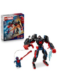 Resim LEGO® ǀ Marvel Miles Morales Robotu, Örümcek Adam 2099’a Karşı 76337 - 6 Yaş ve Üzeri Çocuklar için Oyuncak Yapım Seti (135 Parça) 