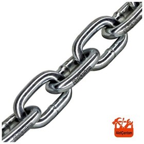 Resim Aletçantam Galvaniz Kaplı Zincir 7 MM x 1 M 