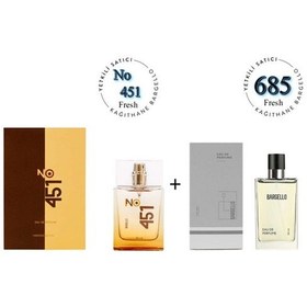 Resim Bargello No:451 + 685 Unisex / Erkek Parfüm EDP 50 ML Fresh - Mnms50no4516 Baharat 