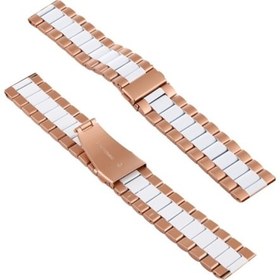 Resim 22Mm Gear S3 Watch 4 -Gt2 Gt2E 46Mm Kayış,Kordon Seramik Paslanm 