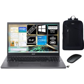 Resim ACER Aspire 5 Intel Core i5-12450H 24GB 1 TB SSD W11 15.6'' FHD Dizüstü Bilgisayar +Boz Çanta,Mouse 