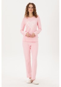 Resim U.s. Polo Assn. Kadın Pembe Pijama Takım 50303414-vr041 Pembe 