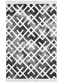 Resim Alanur Home Eko Djt Yıkanabilir Kaymaz Taban 3 Lü Yatak Odası Takımı S5039 Iskandinav Gri 