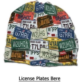 Resim Narr Licence Plate Bere Çok Renkli 