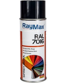 Resim Raymax Akrilik Sprey Ral 7016 Antrasit Gri 400 ML 