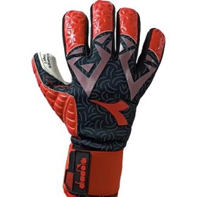 Resim Diadora Supergrip Finger 2 Kaleci ELDIVENI(DG-301) Siyah-Kırmızı 