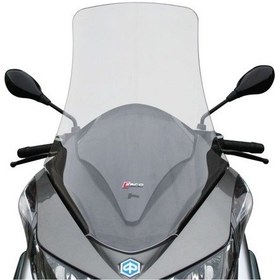 Resim Piaggio X10 350cc Ön Cam Uzun Şeffaf 2013-2016 / Faco 