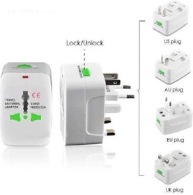 Resim Üniversal Seyahat Adaptörü Multifunction Travel Plug Adapter 