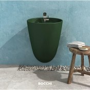 Resim Bocchi Venezia Asma Monoblok Lavabo Mat Yeşil 