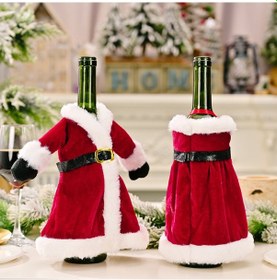 Resim Skycity Noel Dekorasyonu Için Yumuşak Fırçalı Kumaş Bardak Kılıfı - Ev & Restoran İçin Güvenli Ve Dayanıklı 