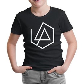 Resim Lord T-Shirt LordT-Shirt Linkin Park - Logo 4 Siyah Çocuk Tshirt 