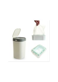 Resim Motek Bebek Bezi Atık Çöp Kovası Beyaz 