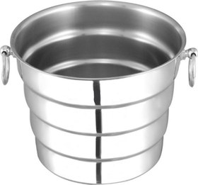 Resim Özbir Metal Piramid Şampanya Kovası 20 CM 