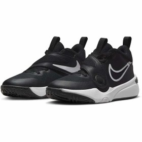 Resim Nike Team Hustle D 11 Unisex Siyah Çocuk Basketbol Ayakkabısı 