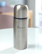 Resim Penguen Bardaklı Çelik el termos çift katlı çelik sızdırmaz sıcak soğuk çay meşrubat mama termosu 500ml 