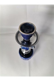 Resim WolfHookah Pisa Mavi Küçük Boy Hediyelik Nargile Takımı 