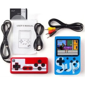 Resim Sup 400 Oyunlu 3" Mini Atari + 1 Kol (İthalatçı Garantili) 