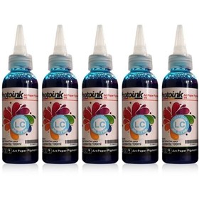 Resim Epson 500 ml. LIGHT MAVİ KUŞE MATBAA MÜREKKEBİ (6 renkli yazıcılar için) 